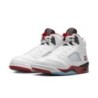 Air Jordan 5 Retro 'Fire Red Black Tongue' - Version Langue Noire Originale