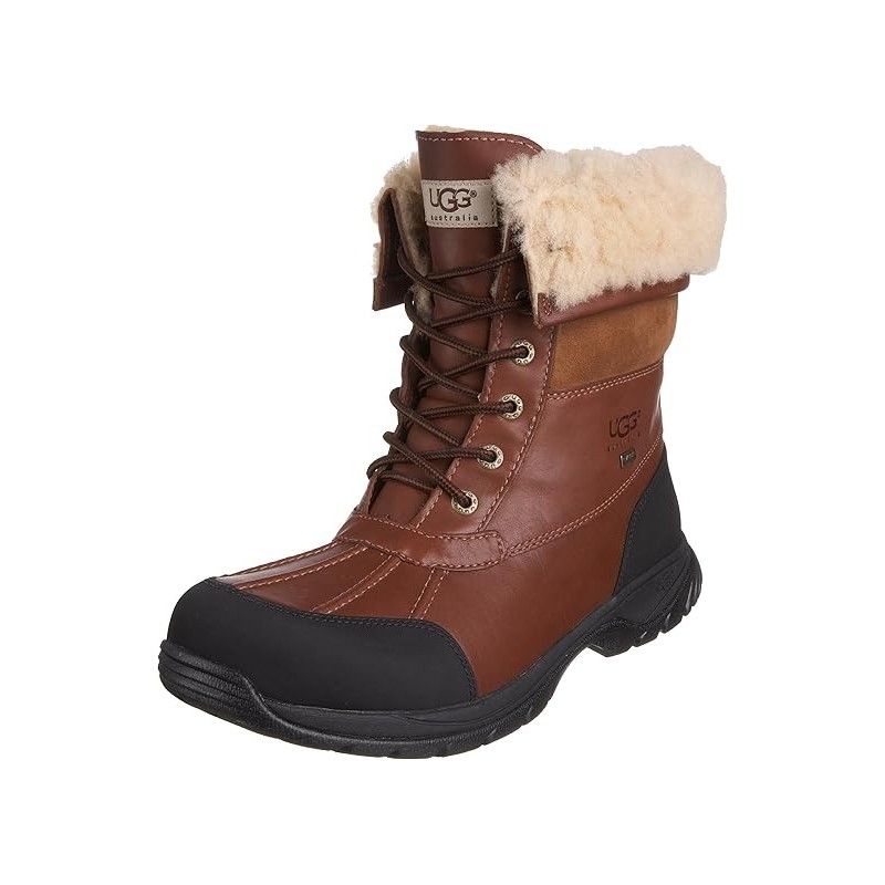 Bottes UGG Butte Cuir Pleine Fleur