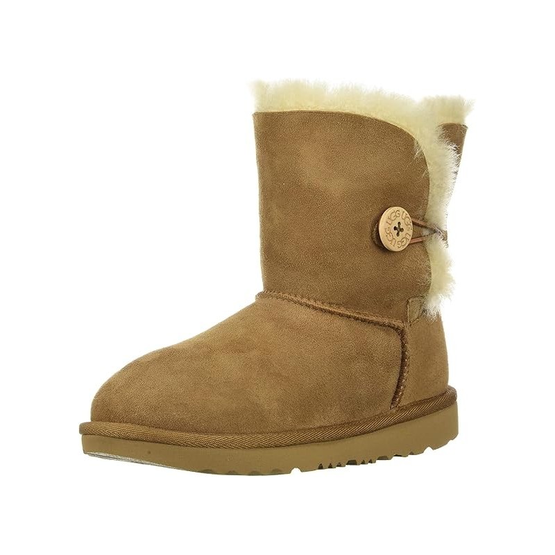 Bottes UGG Enfant Mixte Bailey Button II Confort Personnalisé