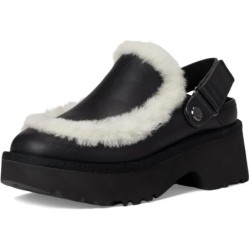 UGG Esmee Leather Clog Talon Confortable Élégant