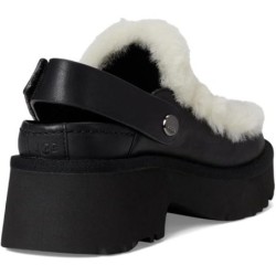 UGG Esmee Leather Clog Talon Confortable Élégant
