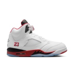 Air Jordan 5 Retro 'Fire Red Black Tongue' - Version Langue Noire Originale