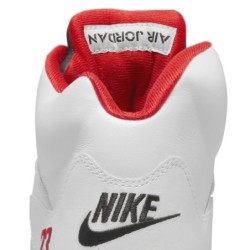 Air Jordan 5 Retro 'Fire Red Black Tongue' - Version Langue Noire Originale